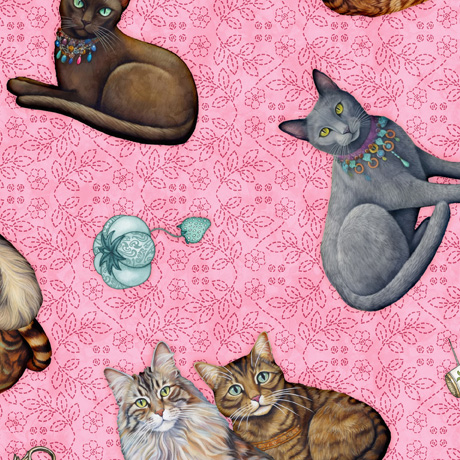 Quilt Room Kitties       